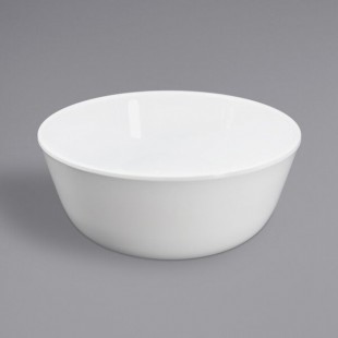 Elite Global Solutions B4122 Santorini White 9 oz. Round Melamine Coupe Bowl - 6/Case Elite Global Solutions B4122 Santorini White 9 oz. Round Melamine Coupe Bowl - 6/Case