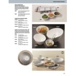 American Metalcraft MELR11 Endurance 86 oz. White Round Shallow Melamine Bowl