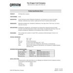 Oregon Mixed Berry Compote 8 lb. - 2/Case