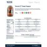 Ken's Foods Sweet and Sour Sauce 1 Gallon - 4/Case Ken's Foods Sweet and Sour Sauce 1 Gallon - 4/Case