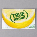 True Citrus 0.8 Gram Unsweetened Lemon Mix Portion Packet - 500/Case True Citrus 0.8 Gram Unsweetened Lemon Mix Portion Packet - 500/Case