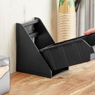 Choice Black 2-Tier Stand for Self-Serve Organizer Bins Choice Black 2-Tier Stand for Self-Serve Organizer Bins