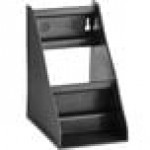 Choice Black 2-Tier Stand for Self-Serve Organizer Bins Choice Black 2-Tier Stand for Self-Serve Organizer Bins