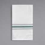 Oxford Super Blend Blue 100% Spun Polyester Bistro Striped Cloth Napkins 18 Oxford Super Blend Blue 100% Spun Polyester Bistro Striped Cloth Napkins 18
