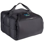 Vesture NextPhase Black Insulated Pizza Delivery Bag with Bio-PCM Technology, 18