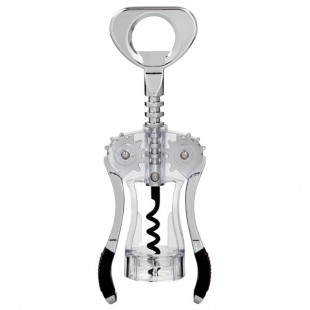 Franmara Primo Customizable Wing Corkscrew with Translucent Clear Body 2054-25