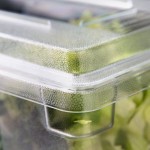 Rubbermaid® FG331000CLR Clear Polycarbonate Food Storage Box Lid - 18 Rubbermaid® FG331000CLR Clear Polycarbonate Food Storage Box Lid - 18