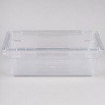 Rubbermaid® FG331000CLR Clear Polycarbonate Food Storage Box Lid - 18 Rubbermaid® FG331000CLR Clear Polycarbonate Food Storage Box Lid - 18