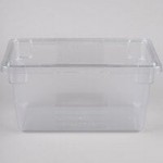 Rubbermaid® FG331000CLR Clear Polycarbonate Food Storage Box Lid - 18 Rubbermaid® FG331000CLR Clear Polycarbonate Food Storage Box Lid - 18