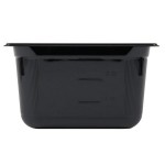 Vollrath 8046420 Super Pan® 1/4 Size Black Polycarbonate Food Pan - 6