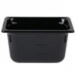 Vollrath 8046420 Super Pan® 1/4 Size Black Polycarbonate Food Pan - 6