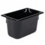Vollrath 8046420 Super Pan® 1/4 Size Black Polycarbonate Food Pan - 6