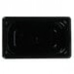 Vollrath 8046420 Super Pan® 1/4 Size Black Polycarbonate Food Pan - 6