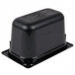Vollrath 8046420 Super Pan® 1/4 Size Black Polycarbonate Food Pan - 6