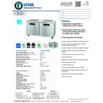 Hoshizaki UF60B-01 Steelheart 60 Hoshizaki UF60B-01 Steelheart 60