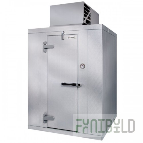 Kolpak P7-1008-CT Polar Pak 10' x 8' x 7' Indoor Walk-In Cooler with Top Mounted Refrigeration