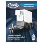 Leer 4X8ADT 4' x 8' Multi-Temp Auto Defrost Cooler / Freezer / Ice Transport with Integrated Trailer Leer 4X8ADT 4' x 8' Multi-Temp Auto Defrost Cooler / Freezer / Ice Transport with Integrated Trailer