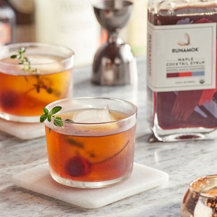 Runamok Smoked Maple Old Fashioned Cocktail Syrup 8.45 fl. oz. - 6/Case Runamok Smoked Maple Old Fashioned Cocktail Syrup 8.45 fl. oz. - 6/Case