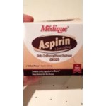 Medique 11664 Aspirin Tablets - 24/Box