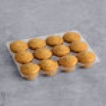 Abe's Vegan Lemon Poppy Mini Muffin 12-Count 10 oz. - 12/Case
