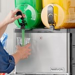 Narvon SM2 Double 3 Gallon Pourover Granita / Slushy / Frozen Beverage Machine - 115V Narvon SM2 Double 3 Gallon Pourover Granita / Slushy / Frozen Beverage Machine - 115V