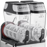 Narvon SM2 Double 3 Gallon Pourover Granita / Slushy / Frozen Beverage Machine - 115V Narvon SM2 Double 3 Gallon Pourover Granita / Slushy / Frozen Beverage Machine - 115V