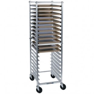 Lakeside 8568 12 Pan End Load Aluminum Bun / Sheet Pan Rack - Assembled Lakeside 8568 12 Pan End Load Aluminum Bun / Sheet Pan Rack - Assembled