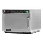 Amana HDC18SD2 1800W Heavy Duty Stainless Steel Commercial Microwave with Solid Door - 208/240V