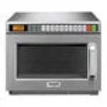 Amana HDC18SD2 1800W Heavy Duty Stainless Steel Commercial Microwave with Solid Door - 208/240V