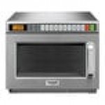 Amana HDC18SD2 1800W Heavy Duty Stainless Steel Commercial Microwave with Solid Door - 208/240V