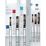 Moffat E32T5-P Turbofan Single Deck Full Size Electric Touch Screen Convection Oven with Steam Injection, Ventless Hood, and Stainless Steel Stand - 208V, 1 Phase, 5.8 kW