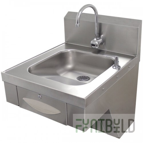 Advance Tabco 7-PS-41 Hands Free Hand Sink with Paper Towel Dispenser - ADA Compliant
