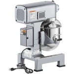 Avantco MX10WFB 10 Qt. Planetary Stand Mixer with Guard, Standard Accessories, & Flexible Silicone Blade Scraper - 120V, 3/4 hp