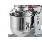 Avantco MX10WFB 10 Qt. Planetary Stand Mixer with Guard, Standard Accessories, & Flexible Silicone Blade Scraper - 120V, 3/4 hp