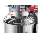 Avantco MX10WFB 10 Qt. Planetary Stand Mixer with Guard, Standard Accessories, & Flexible Silicone Blade Scraper - 120V, 3/4 hp