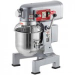 Avantco MX10WFB 10 Qt. Planetary Stand Mixer with Guard, Standard Accessories, & Flexible Silicone Blade Scraper - 120V, 3/4 hp