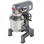 Avantco MX10WFB 10 Qt. Planetary Stand Mixer with Guard, Standard Accessories, & Flexible Silicone Blade Scraper - 120V, 3/4 hp
