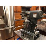 Avantco MX10WFB 10 Qt. Planetary Stand Mixer with Guard, Standard Accessories, & Flexible Silicone Blade Scraper - 120V, 3/4 hp