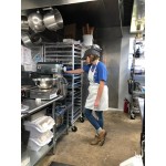 Avantco MX10WFB 10 Qt. Planetary Stand Mixer with Guard, Standard Accessories, & Flexible Silicone Blade Scraper - 120V, 3/4 hp