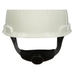 3M H-701RUV White 4-Point Ratchet Suspension Hard Hat with UVicator