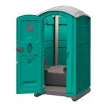 J & J Echo One ET701101X2808 Aqua Portable Restroom - Assembled J & J Echo One ET701101X2808 Aqua Portable Restroom - Assembled