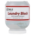 Noble 5 lb. Laundry Block Concentrated Solid Laundry Detergent - 4/Case Noble 5 lb. Laundry Block Concentrated Solid Laundry Detergent - 4/Case