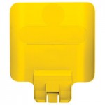 Rubbermaid® 2007917 Slim Jim 3-Stream Rectangular Recycling Station Kit with Open, Paper, and Bottle Lids