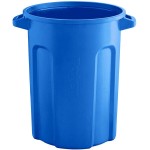 Toter RND32-B0705 32 Gallon Blue Round Trash Can Toter RND32-B0705 32 Gallon Blue Round Trash Can