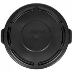 Rubbermaid® 1867531 BRUTE 32 Gallon Black Executive Round Trash Can
