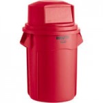 Rubbermaid® 1867531 BRUTE 32 Gallon Black Executive Round Trash Can