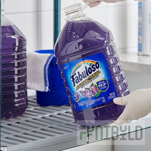 Fabuloso CPC99507 169 oz. Lavender Scent Antibacterial Multi-Purpose Cleaner