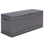 Lifetime 60298 Gray 130 Gallon Outdoor Storage Box