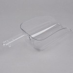 Cambro SCP64CW135 Camwear® Clear Polycarbonate Scoop - 2 Qt.