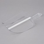 Cambro SCP64CW135 Camwear® Clear Polycarbonate Scoop - 2 Qt.